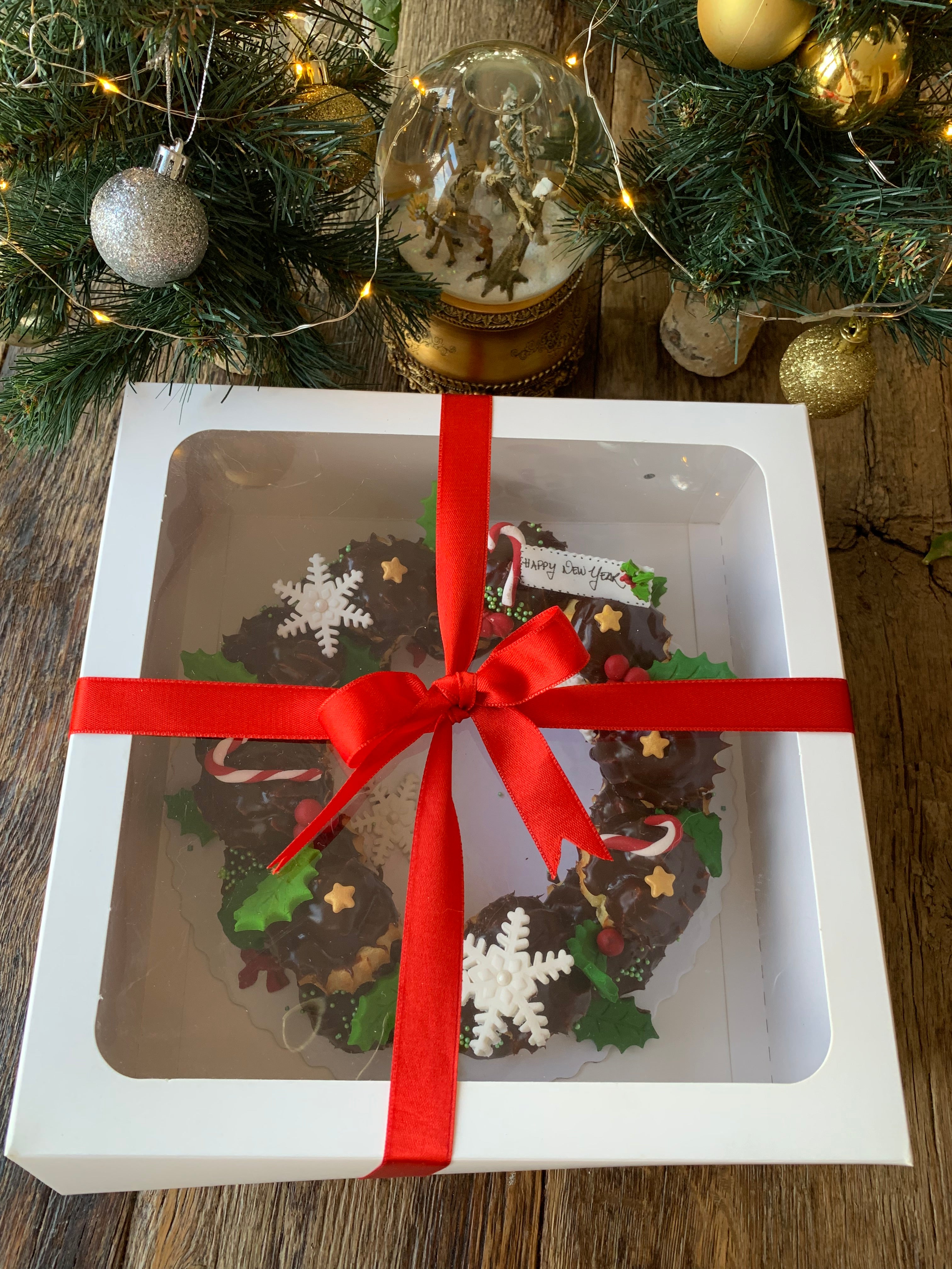 PROFITEROLES WREATH